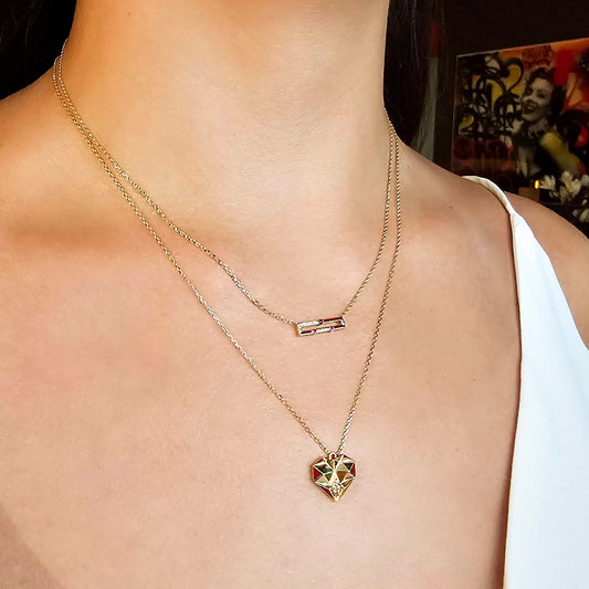 Slopes Heart of Queens Necklace