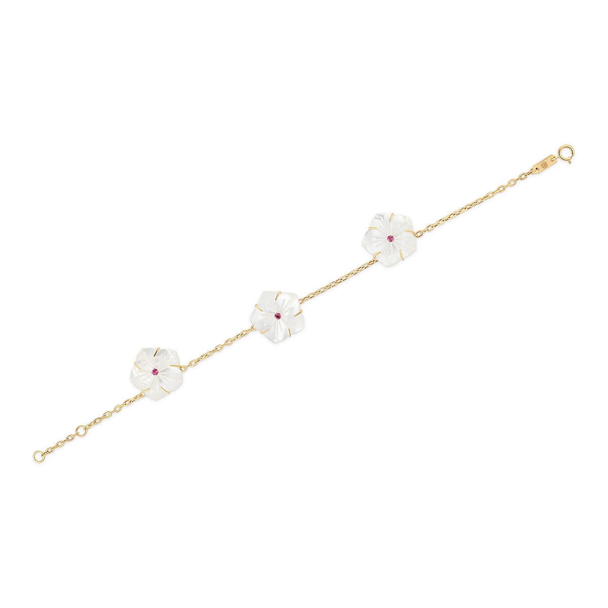 Trio Star Bracelet - Yellow Gold