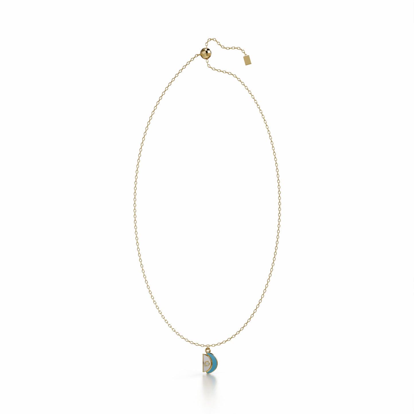 Amara Pendant Necklace - Yellow Gold