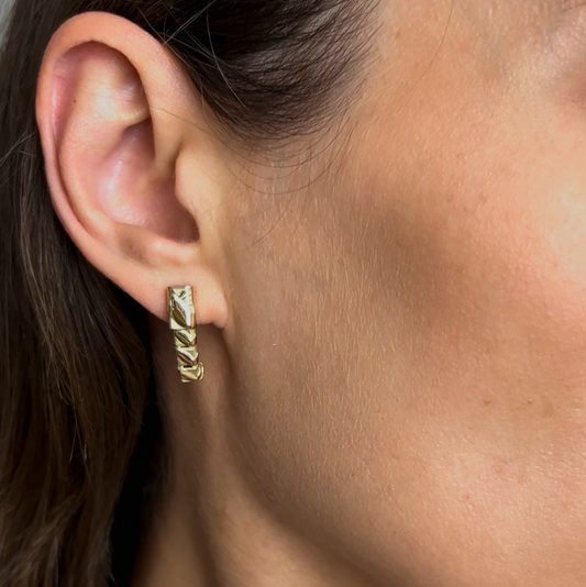 Caterpillar Earrings