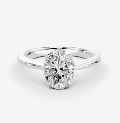 LeJour 2.07ct Oval Lab-Grown Diamond Ring