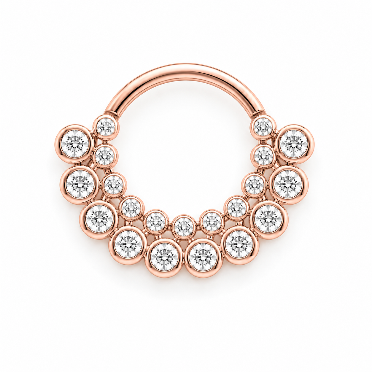 Rulla Aura Daith Hoop product view