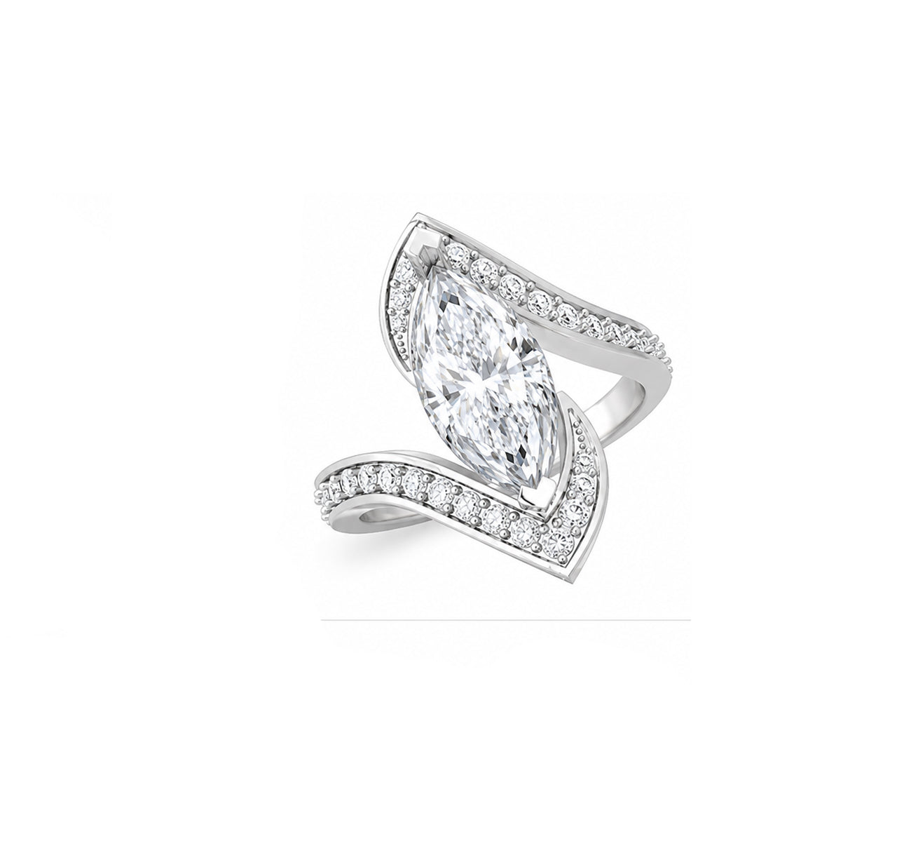 Rulla Marquise Aura Ring product view
