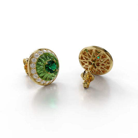 Sinan Earrings - Verdelite