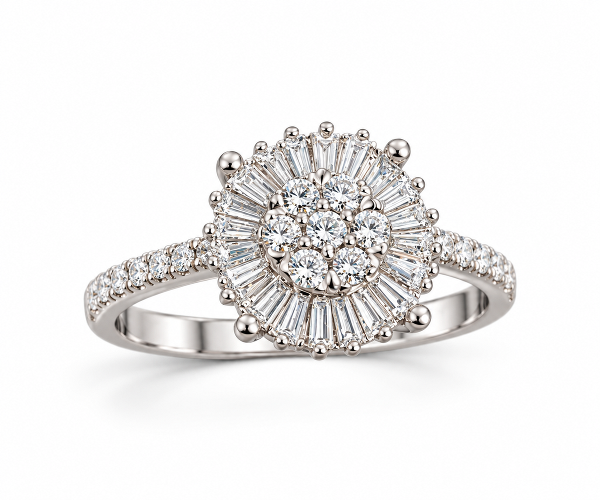Valenza Radiant Bloom Ring