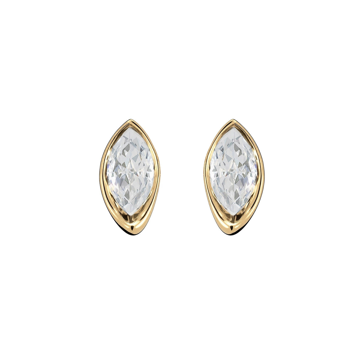 Zoráe Core Axis Studs centred smaller white background product image