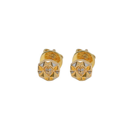 Slopes Diamond Stud Earrings