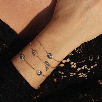 Flower of Elements Bracelet (5 Flowers)