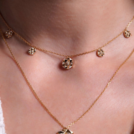 Slopes Charm Necklace
