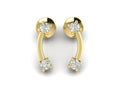 2 Stars Diamond Stud