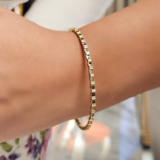 Eternal Glow Bangle Bracelet