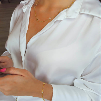 Halo Diamond Necklace