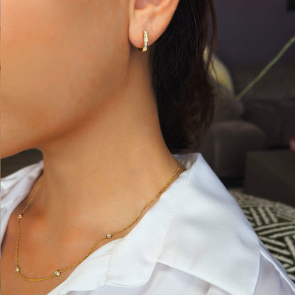 Halo Diamond Necklace