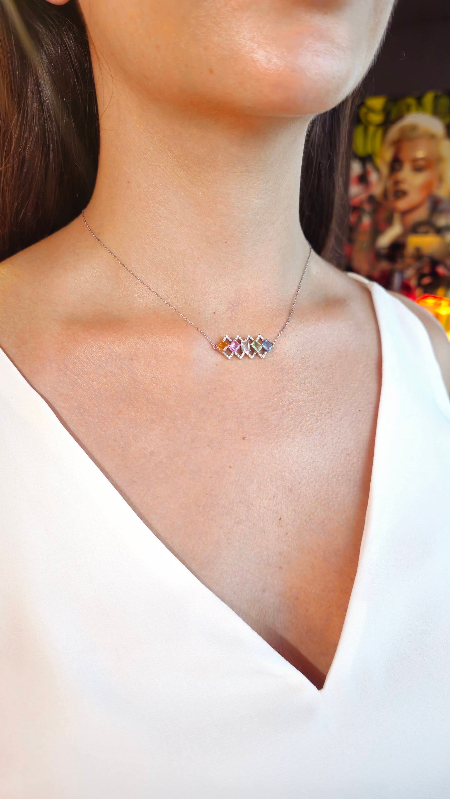 Prisma Cage Necklace