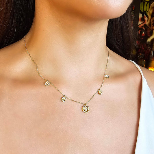 Slopes Charm Necklace