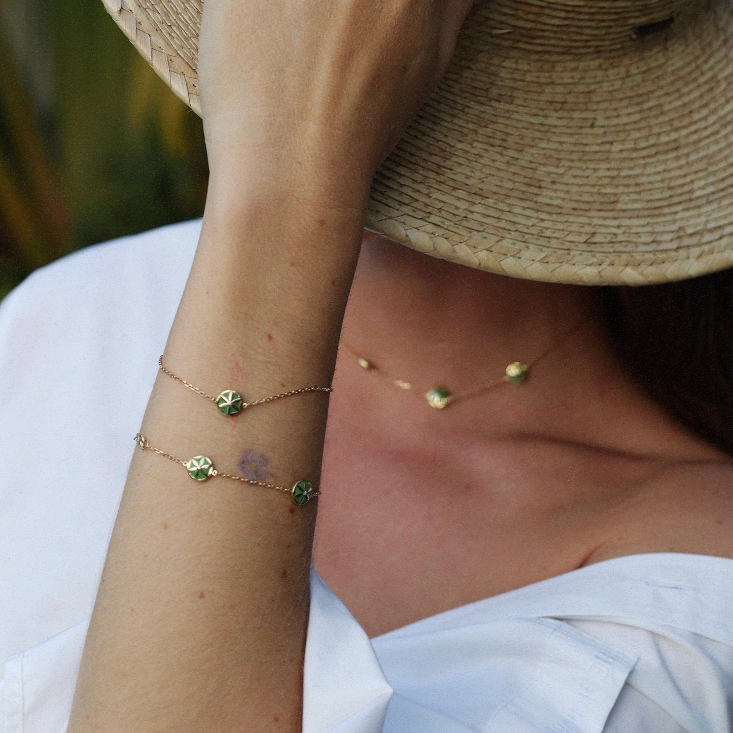 Flower of Elements Bracelet (5 Flowers)