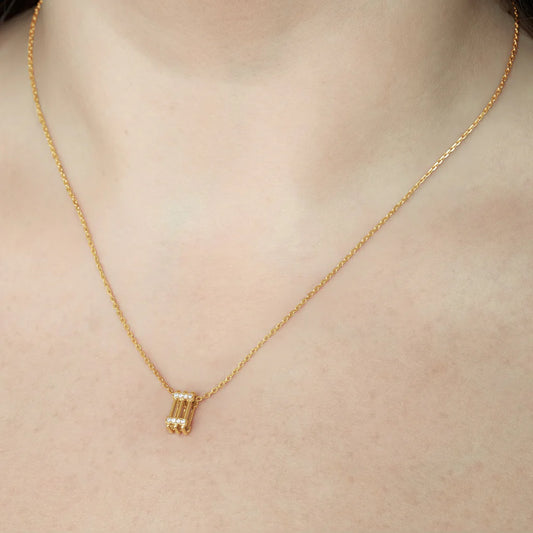 Triad Diamond Necklace