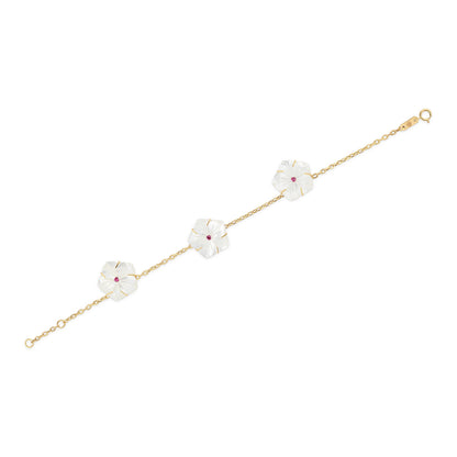 Trio Star Bracelet - Yellow Gold