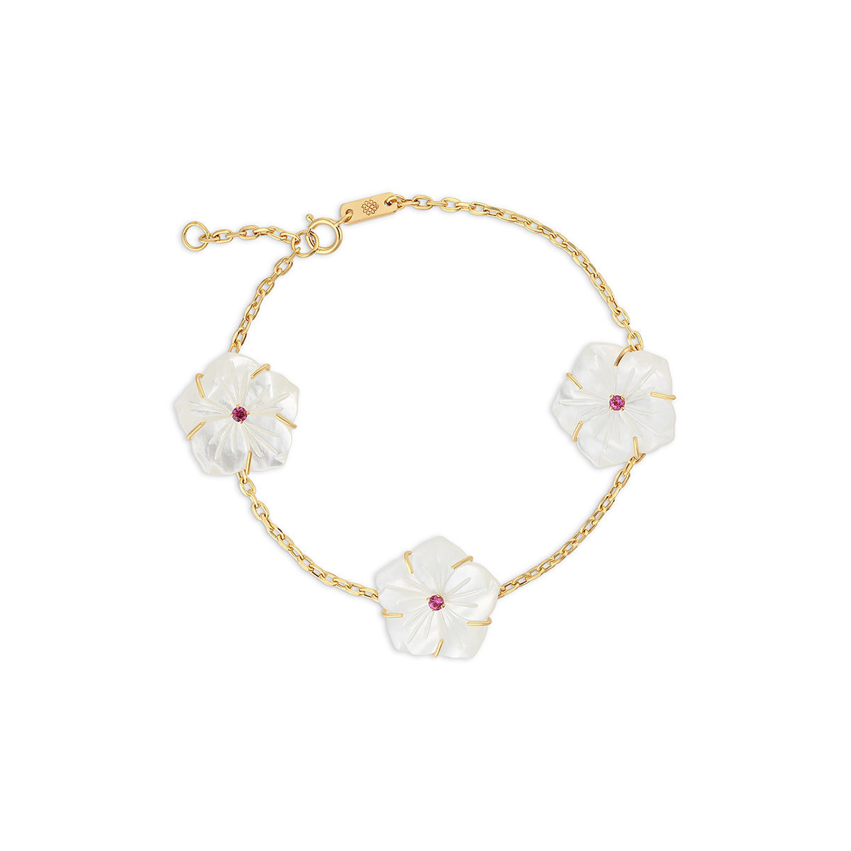 Trio Star Bracelet - Yellow Gold