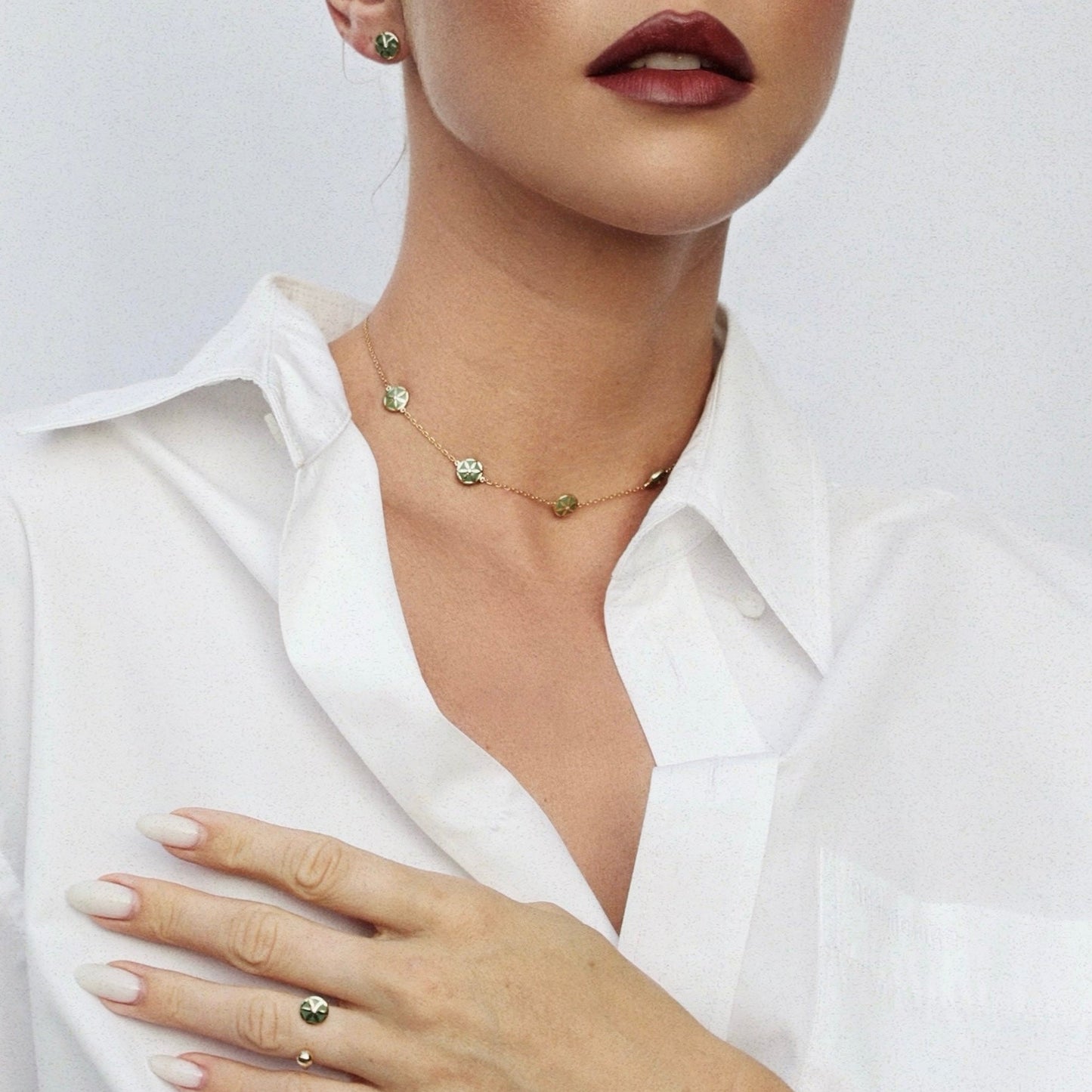 Flower of Elements Necklace