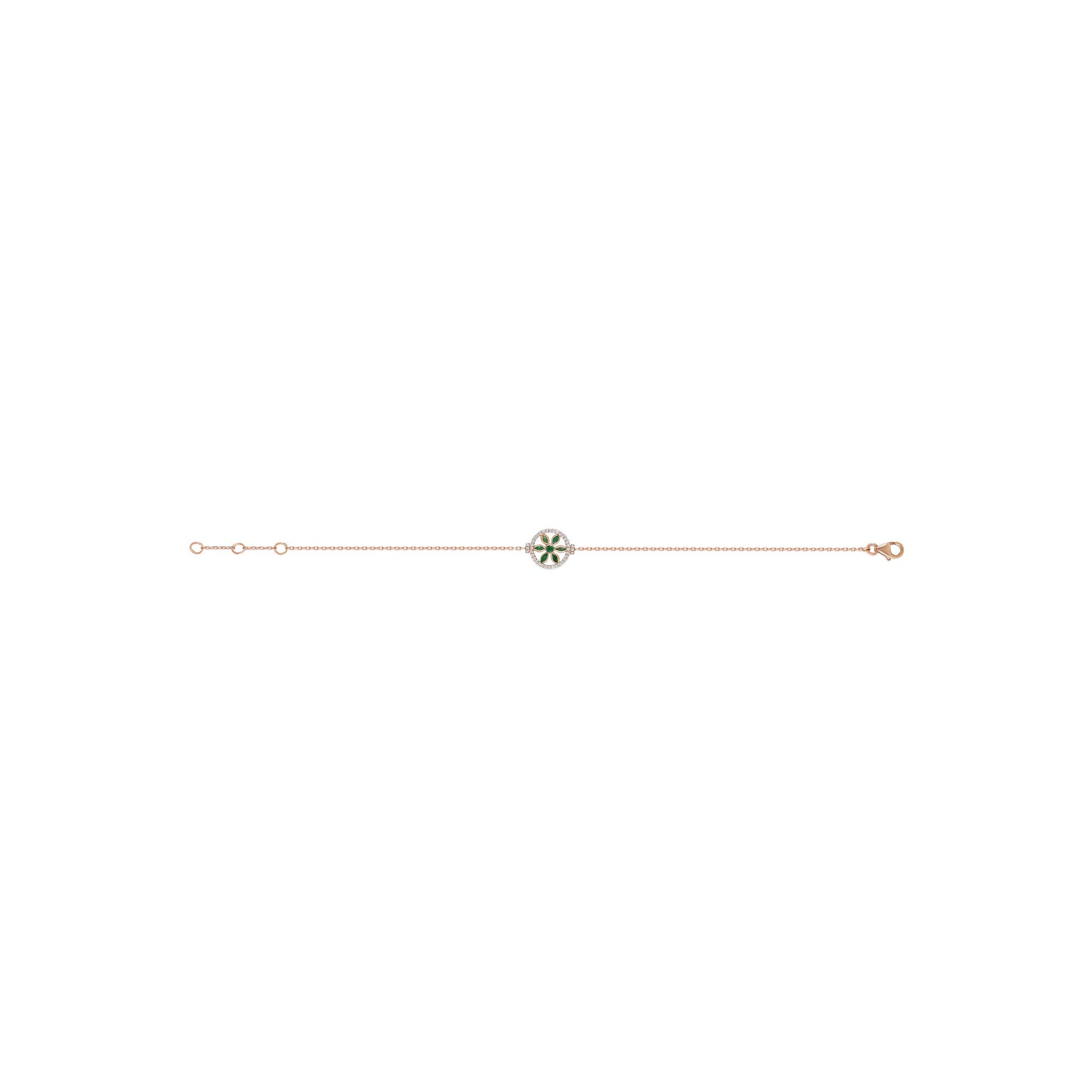 7LEAVES Unlock bracelet centered on a white background