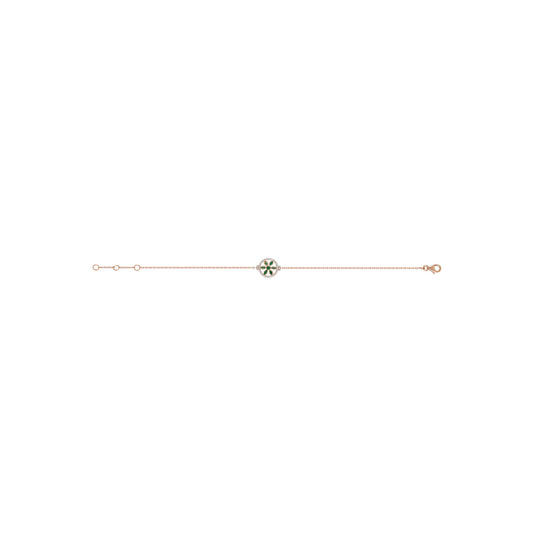 7LEAVES Unlock bracelet centered on a white background