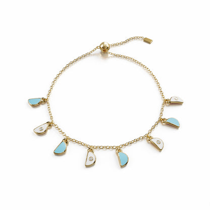 Amara Charm Bracelet - Yellow Gold