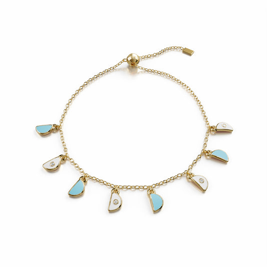 Amara Charm Bracelet - Yellow Gold