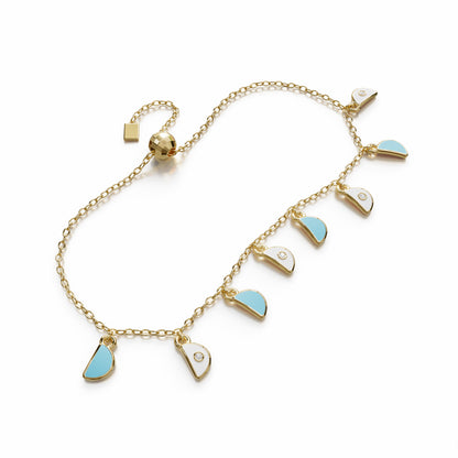 Amara Charm Bracelet - Yellow Gold