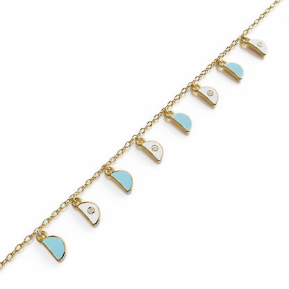 Amara Charm Bracelet - Yellow Gold