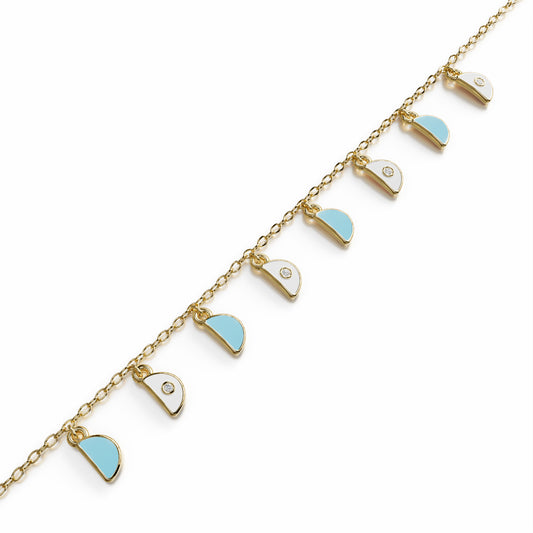 Amara Charm Bracelet - Yellow Gold