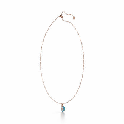 Amara Pendant Necklace - Rose Gold