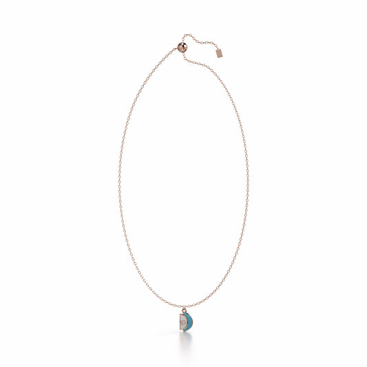 Amara Pendant Necklace - Rose Gold