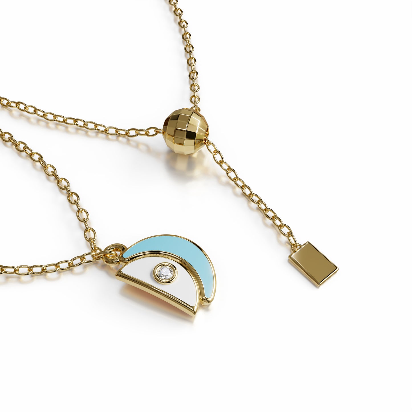 Amara Pendant Necklace - Yellow Gold