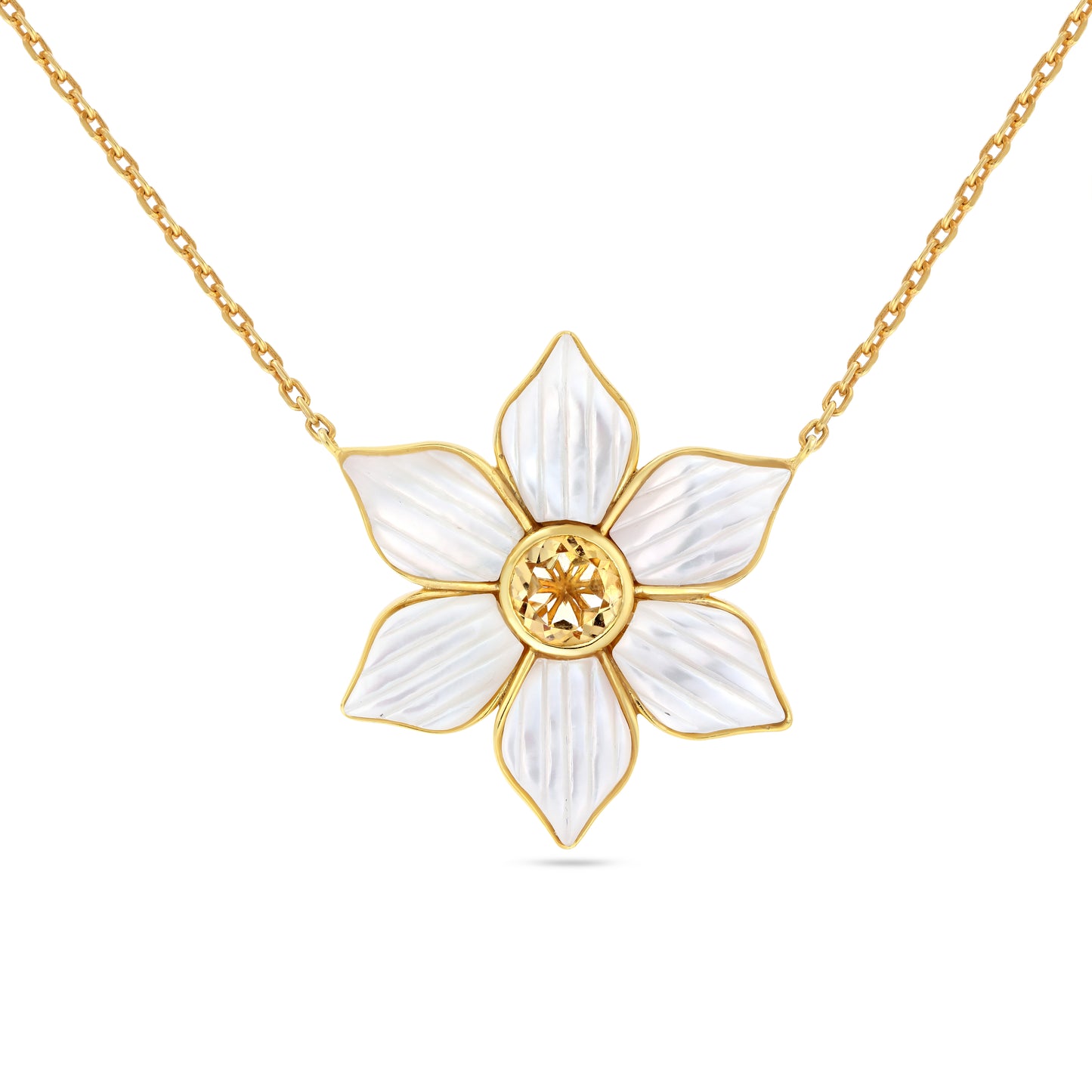 Solar Petal Necklace