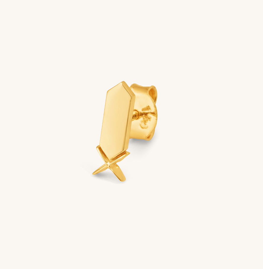 Facets X Classic Gold Studs