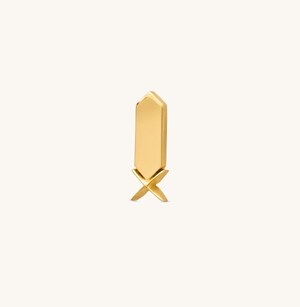 Facets X Classic Gold Studs
