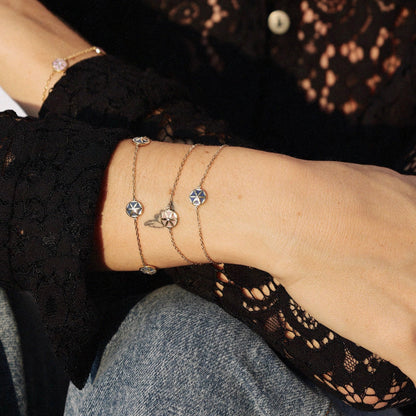 Flower of Elements Bracelet (5 Flowers)