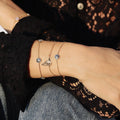 7LEAVES Flower of Elements bracelets worn on the wrist