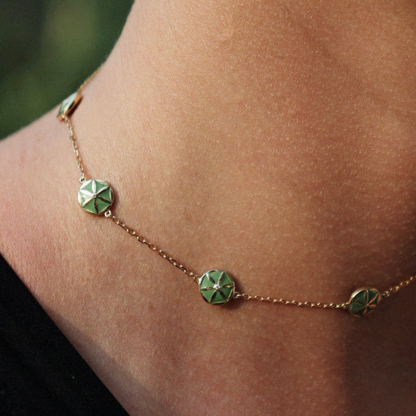 Flower of Elements Necklace