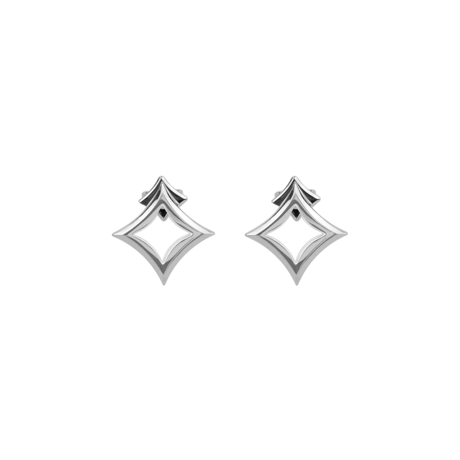 Gold earrings