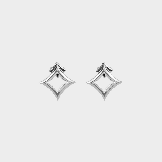 Gold earrings