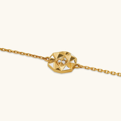 Kaleido Slopes Diamond Thread Bracelet