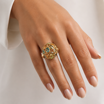 Prism Bloom Ring