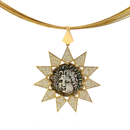 Helios Starburst Pendant