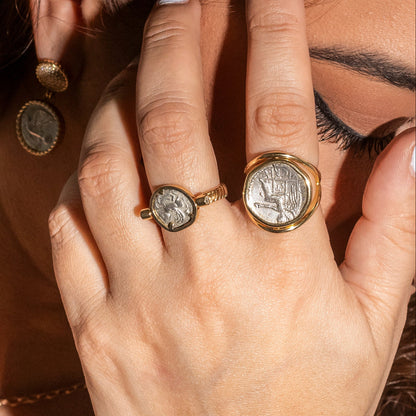 Roma & Victory Flip Ring