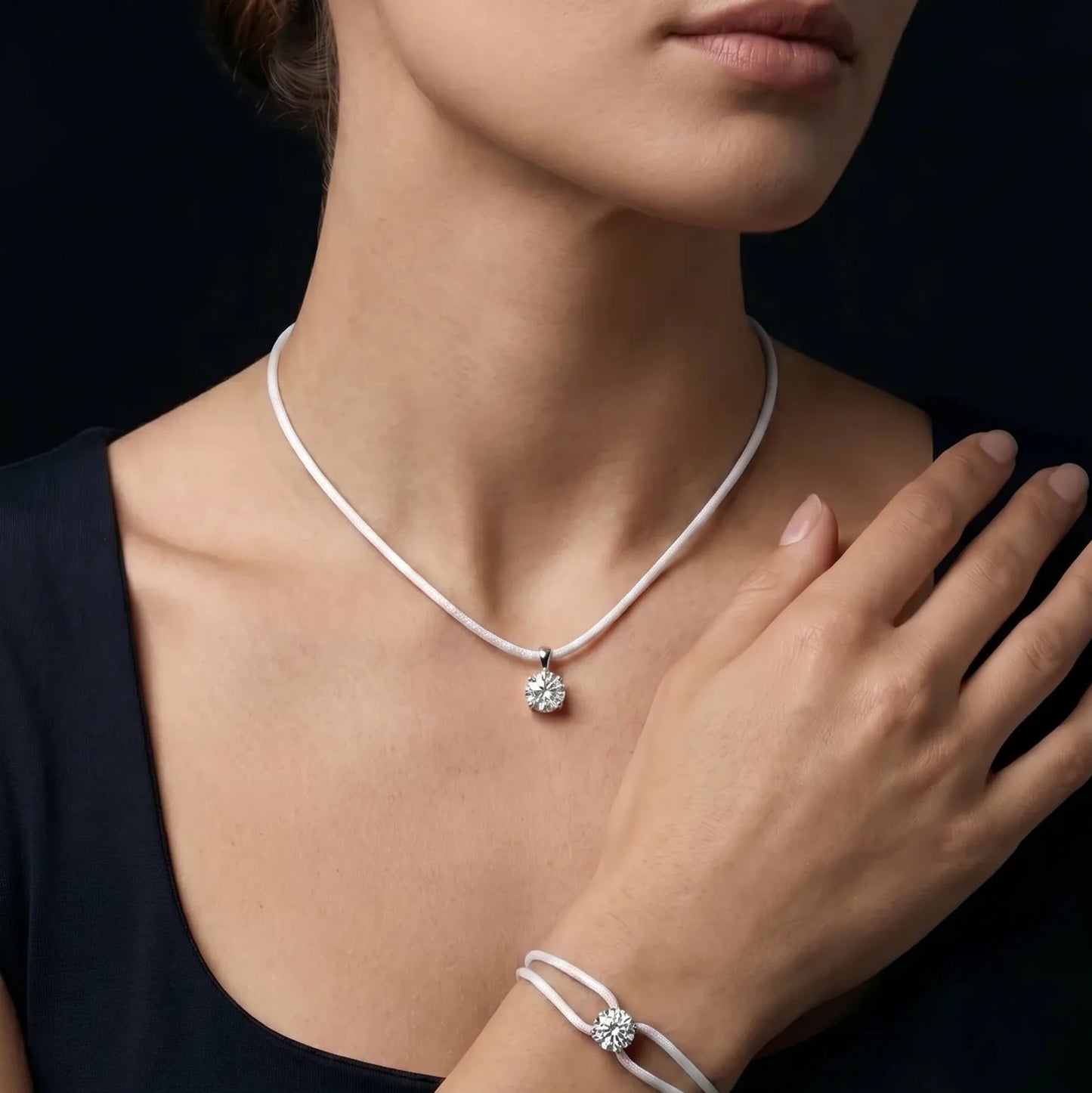 Satin Cord Necklace