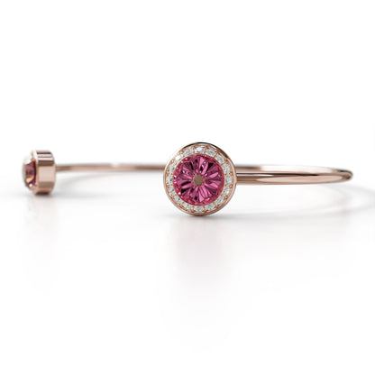 Sinan Bangle - Rubellite