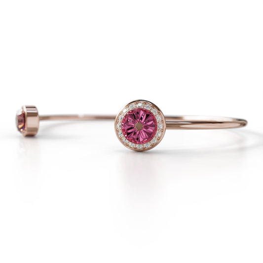 Sinan Bangle - Rubellite