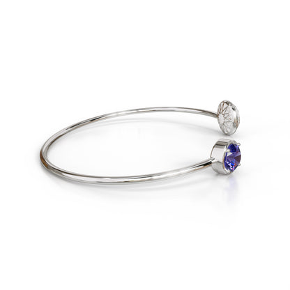 Sinan Bangle - Tanzanite